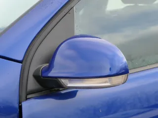 VW Golf 5 1K elektrischer Spiegel Außenspiegel links mit Blinker blau LC5J - Bild 1