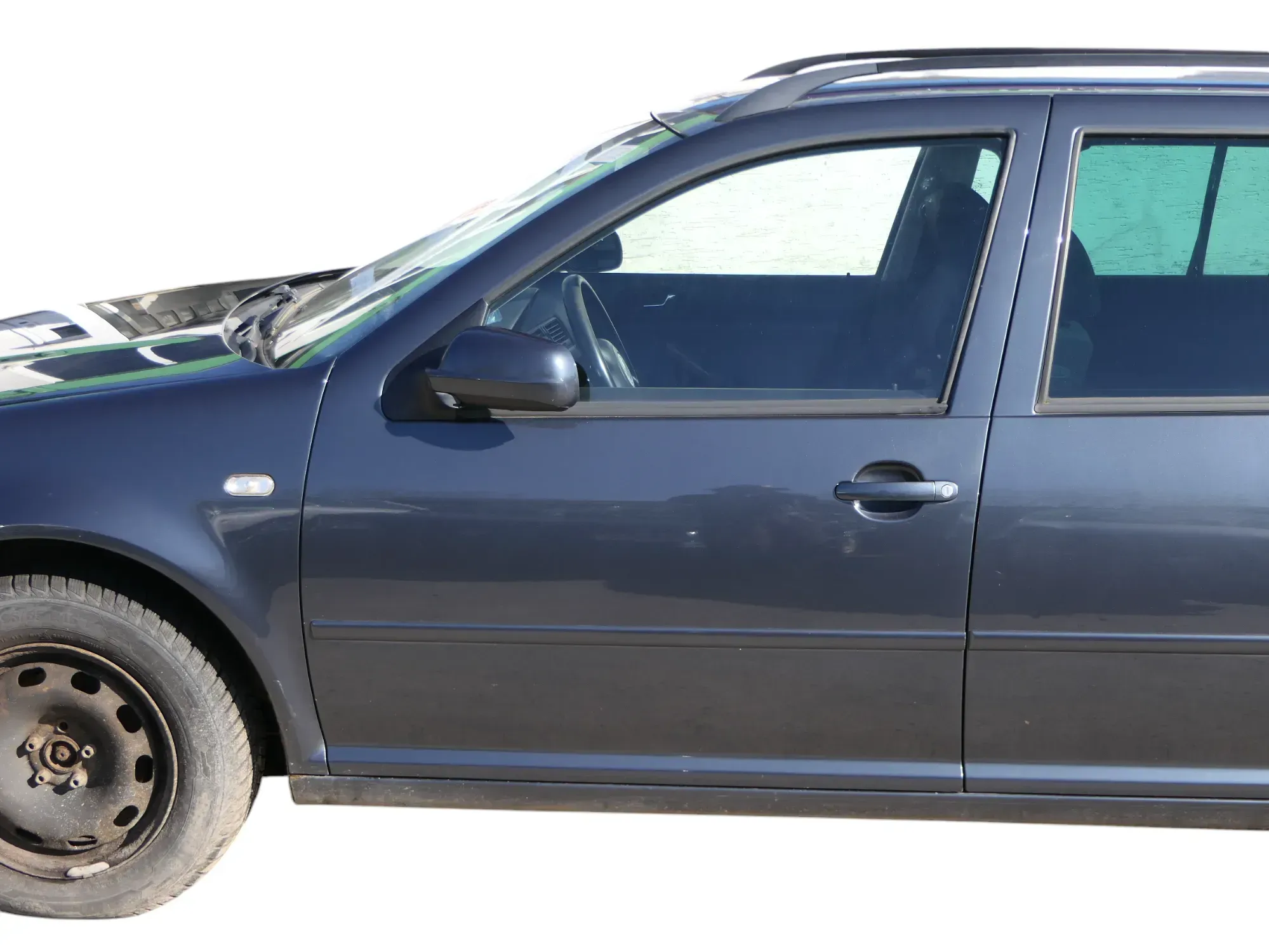 VW Golf 4 Bora Tür vorne links Fahrertür 4/5-Türer Kombi Variant grau LC7V - Bild 1