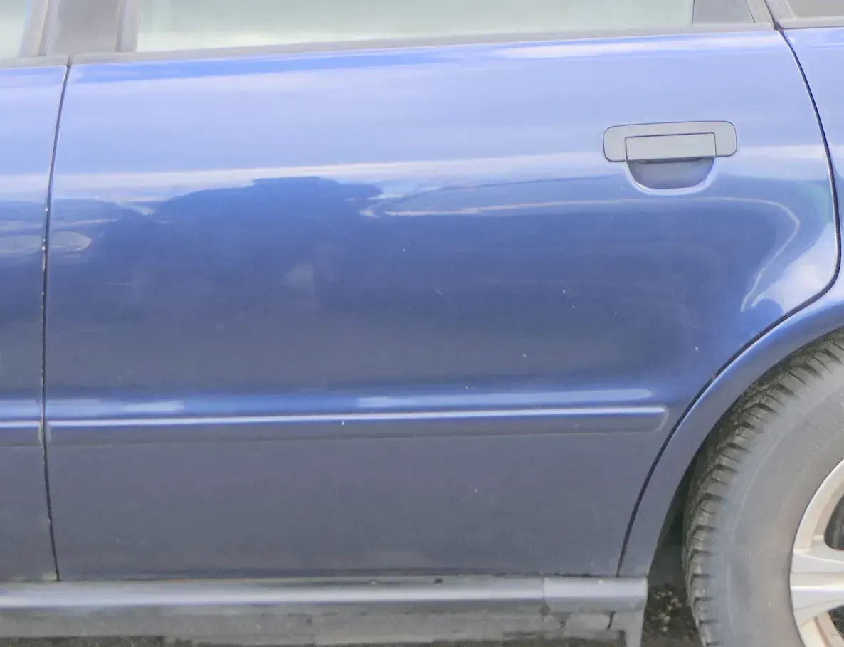 Audi A4 B5 Tür Türblatt hinten links blau LZ5T Kombi Limo - Bild 1