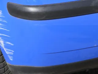 VW Polo 9N 9N3 Stoßstange Heckstoßstange hinten blau LA5F - Bild 11