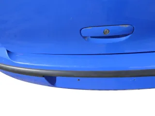VW Polo 9N 9N3 Stoßstange Heckstoßstange hinten blau LA5F - Bild 7