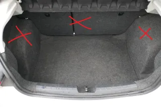 Seat Ibiza 6J Verkleidung Teppich Kofferraum anthrazit 6J0863463D - Bild 1