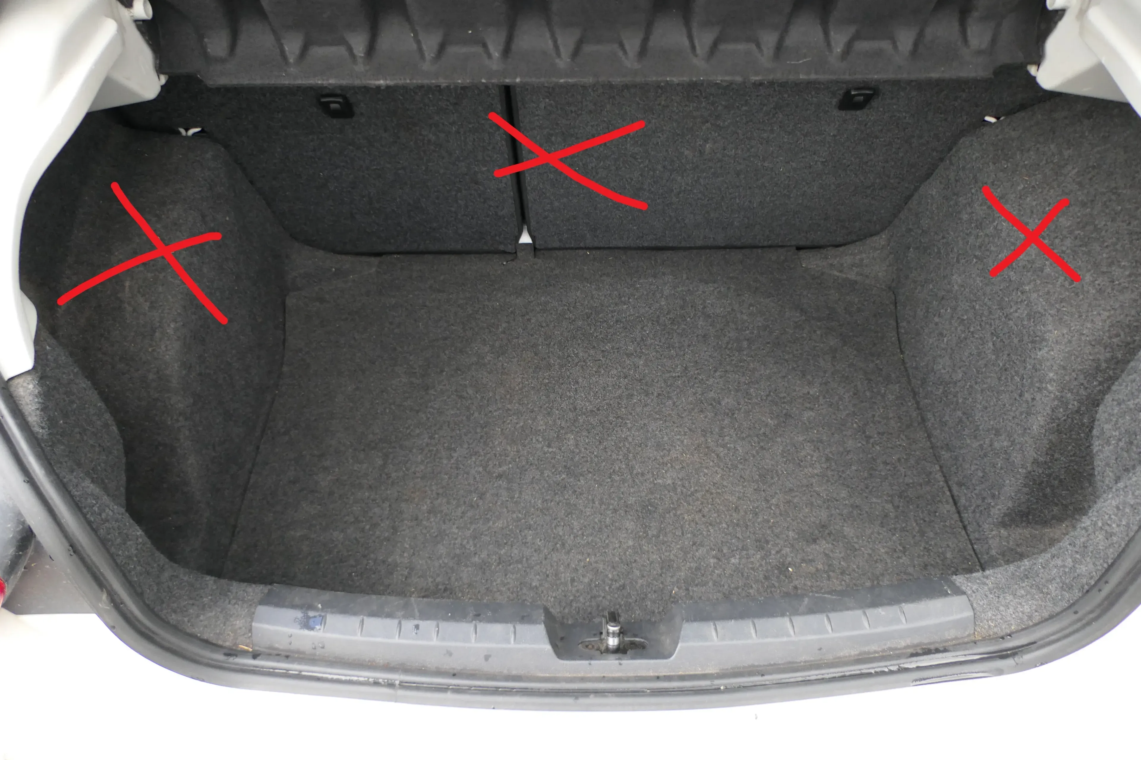 Seat Ibiza 6J Verkleidung Teppich Kofferraum anthrazit 6J0863463D - Bild 1