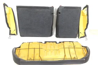 A4 B6 B7 8E Limousine Sitz Rückbank Rücksitzbank hinten schwarz umklappbar - Bild 2