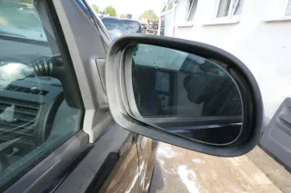 VW Fox 5Z manueller Spiegel Außenspiegel + Glas rechts schwarz LC9Z mechanisch - Bild 2