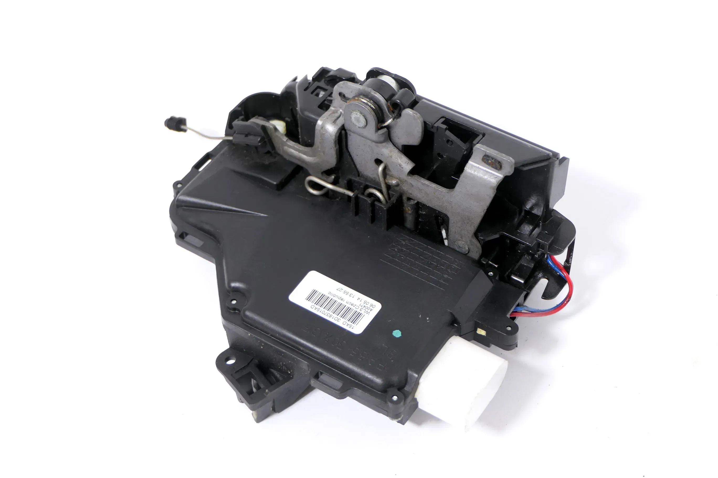 Skoda Roomster 5J Stellmotor Tür Türschloß mit ZV vorne links 3D1837015AD - Bild 1