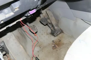 VW Caddy 2k Teppich Innenraumteppich Innen vorne + mitte- grau - Bild 2