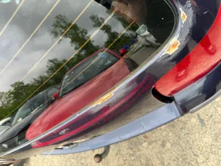 VW Passat 3B Kombi Variant Heckklappe Klappe hinten mit Scheibe blau LN5Y - Bild 9