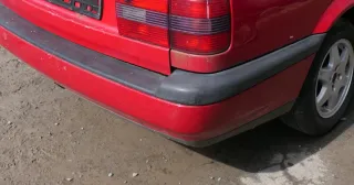 VW Passat 3A 35i Kombi Stoßstange hinten Heckstoßstange Stoßfänger rot LY3D - Bild 2
