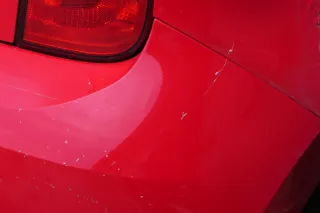 Skoda Citigo Stoßstange hinten Heckstoßstange rot LY3D - Bild 6