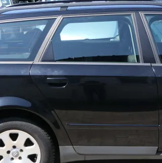 Audi A4 B6 8E nur Türblatt Tür hinten rechts schwarz LY9B Kombi+Limo - Bild 1