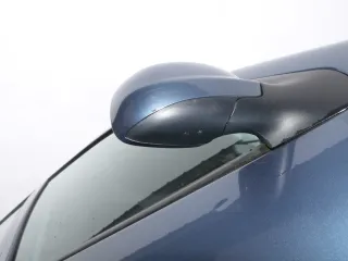VW Golf 4 Bora manueller Spiegel vorne rechts Außenspiegel blau LD5X - Bild 3