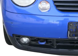 VW Lupo 6X Stoßstange vorne Frontstoßstange Stoßfänger blau LW5Z - Bild 4