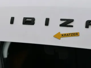Seat Ibiza 6J Heckklappe Klappe hinten 2/3-Türer weiß LB9A mit Scheibe - Bild 6