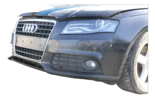 Audi A4 8K B8 Kombi Avant Stoßstange vorne mit Spoiler schwarz LY9B SWR + Grill - Bild 2