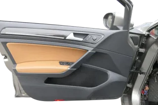 VW Golf 7 5G Limousine Türverkleidung Tür vorn hinten 4/5-Türer Leder braun - Bild 2