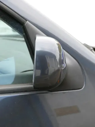 VW Golf 4 Bora elektrischer Spiegel vorne rechts Außenspiegel grün LC6M Glas - Bild 3