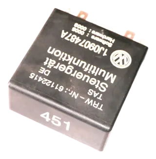 Audi A4 B5 A6 VW Sharan Passat 3B Relais 451 Multifunktion Lenkrad 1J0907487A - Bild 1