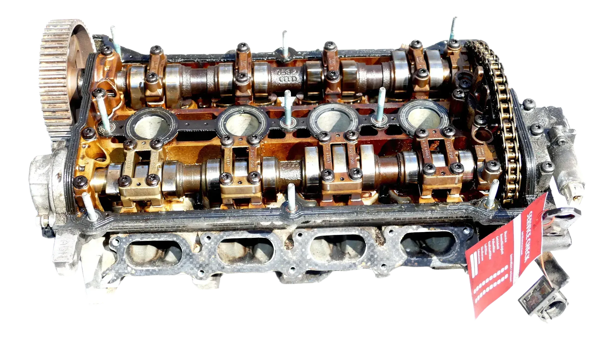 Sharan 7M Zylinderkopf mit Nockenwellen Ventile AWC 1,8 T AWU BBU BJX AUM - Bild 1