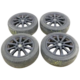 Audi A3 Q3 Alufelgen 225/45 ZR17 91W 7j x17 Zoll ET46 Reifen KBA 47637 RP4 - Bild 1