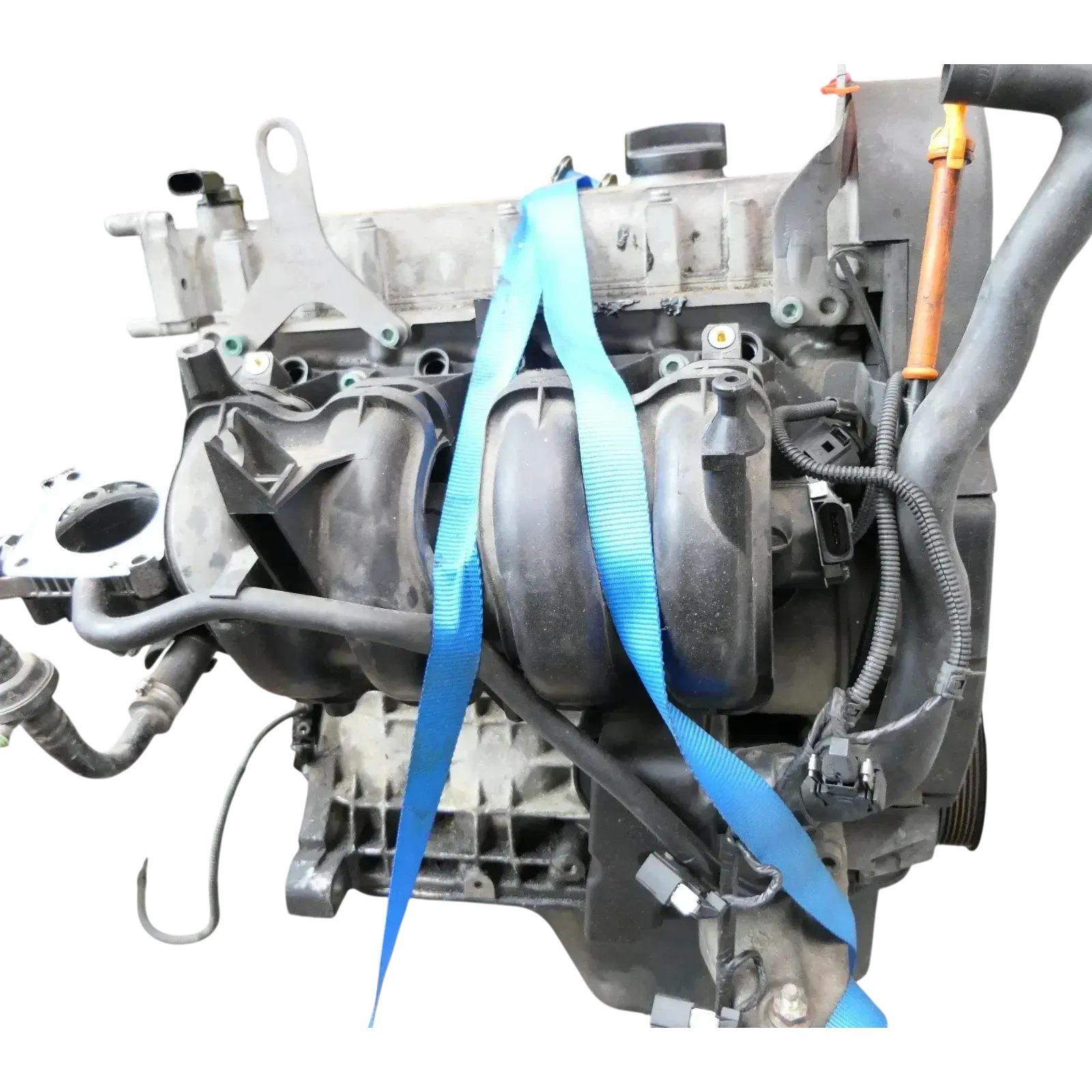 VW Polo 6N2 Lupo Motor mit Zylinderkopf 1,4 16V 75PS 55kw APE AHW AUA -152.000km - Bild 1