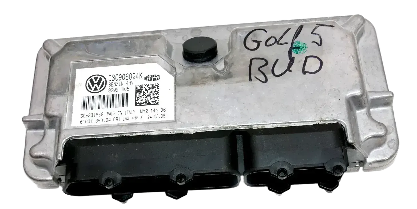 VW Caddy 2K Steuergerät 1,4l 59kw 80PS BUD Motor 03C906024K 03C906024AH - Bild 1