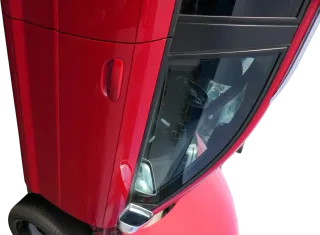 Audi A3 8P 4/5 Türer Tür vorne rechts Beifahrertür Türblatt rot LY3J Sportback - Bild 2