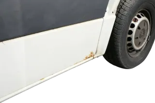VW Crafter 2E Tür vorne rechts Beifahrertür weiß L902 - ohne Anbauteile - Bild 4