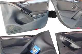 VW Golf 6 Türverkleidung Verkleidung Tür vorne +hinten 4-Türer Seitenverkleidung - Bild 2