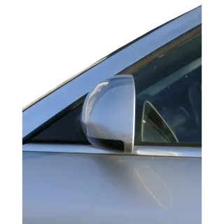 A4 8H Cabrio elektrischer Spiegel Außenspiegel links silber LY7W - Bild 2