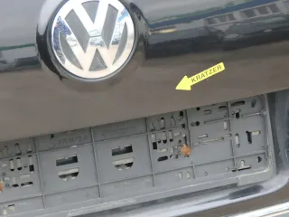 VW Passat 3C Kombi Variant Heckklappe Klappe Scheibe schwarz LC9X ohneAnbauteile - Bild 5