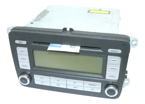 VW Golf 5 V Plus 6 VI Touran Caddy CD Radio RCD 300 5M0035186B mit Code
