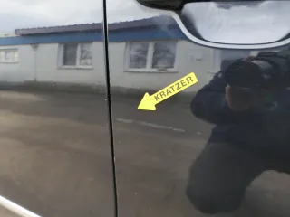 Passat 3C Kombi o. Limo Tür vorne rechts Beifahrer schwarz LC9X ohneAnbauteile - Bild 3