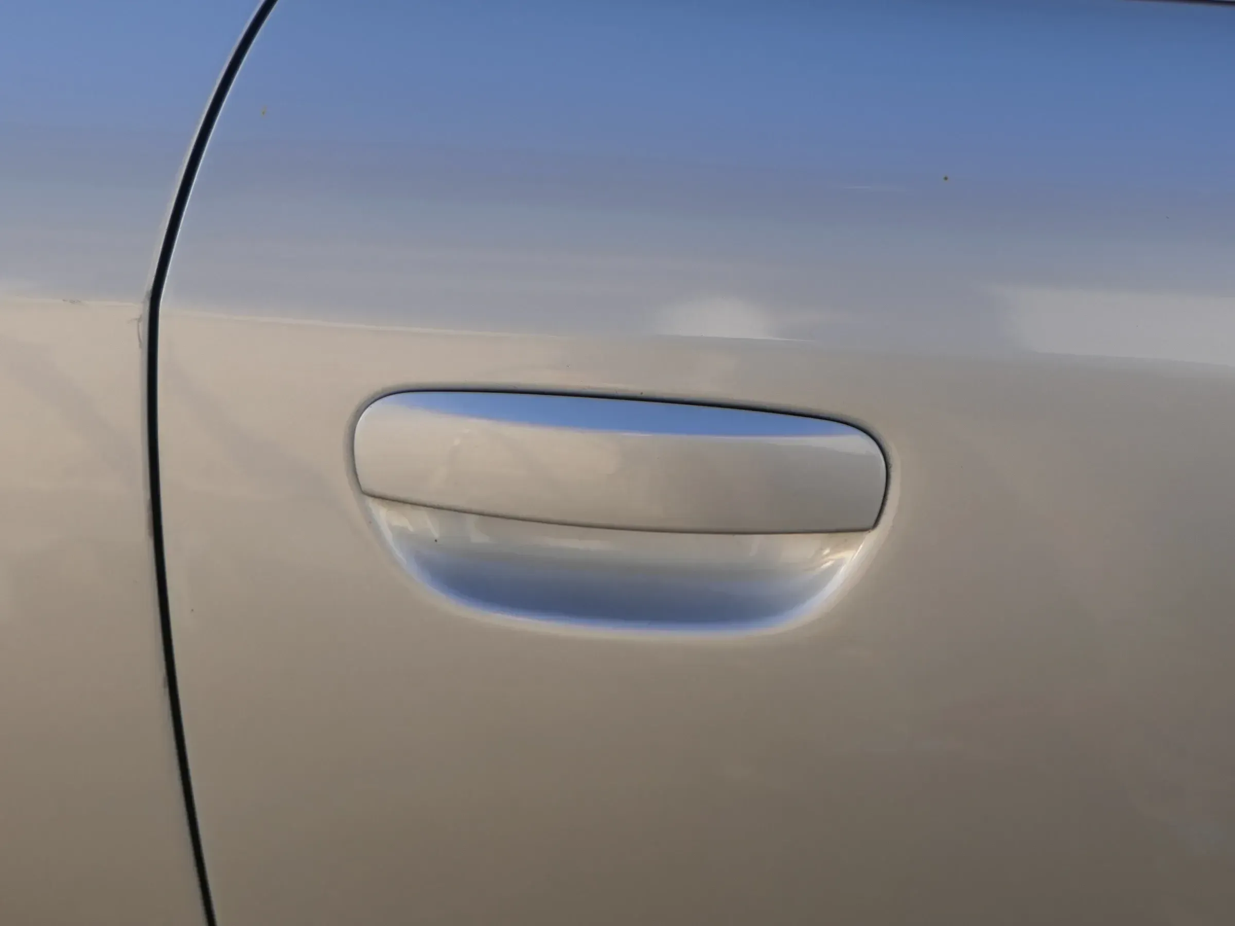 8H Cabrio 8E Türgriff Tür Griff vorne rechts außen silber LY7W Lagerbügel - Bild 1
