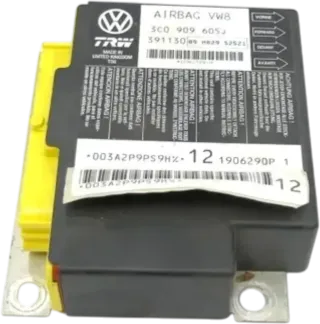 VW Passat 3C Steuergerät Airbag Airbagsteuergerät 3C0909605J 09 H029 - Bild 1