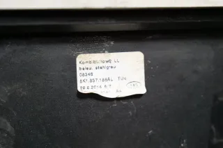 A4 8K B8 Verkleidung um Tacho Abdeckung Dekor grau stahlgrau Rahmen - Bild 9
