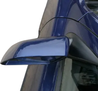 Skoda Octavia 1Z elektrischer Spiegel Außenspiegel links blau LF5Q Glas - Bild 4