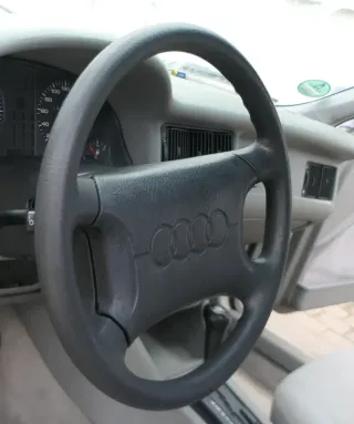 Audi 80 8C Lenkrad 4A0419091D schwarz - Bild 1