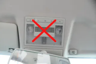 Seat Altea 5P Himmel Innenraum Decke Dachhimmel Dach oben grau-ohne Anbauteil - Bild 2