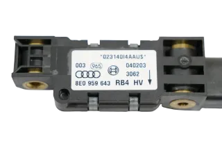 A4 8E B7 B6 Steuergerät Airbag Airbagsteuergerät 8E0959643D Crashsensor Sensor - Bild 3