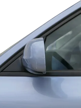 VW Passat 3B 3BG elektrischer Spiegel Außenspiegel links mit Glas blau LL5Y - Bild 3