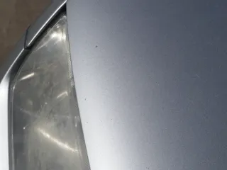 Skoda Fabia 6Y Motorhaube Klappe vorne grau LF7T silber vorn  (OHNEgrill!) - Bild 17