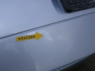 VW Passat 3B Kombi Variant Heckklappe Klappe hinten mit Scheibe blau LL5Y - Bild 10