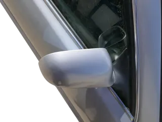 Audi A4 B5 Spiegel Außenspiegel rechts elektrisch Facelift Glas silber LY7W grau - Bild 5