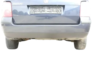 VW Passat 3BG Kombi Variant Stoßstange hinten Heckstoßstange grau blau LC5F - Bild 1