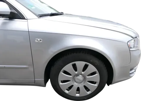 Audi A4 8E B7 Kotflügel vorne rechts silber LY7W