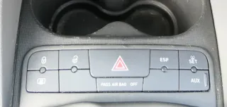 Seat Ibiza 6J Taster Schalter 6J0927137 Warnblinker Set karbonschwarz - Bild 1