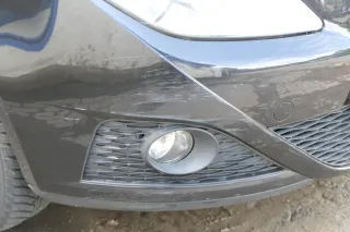 Seat Ibiza 6J Stoßstange Frontstoßstange vorne schwarz LC9Z Spoiler Stoßfänger - Bild 10