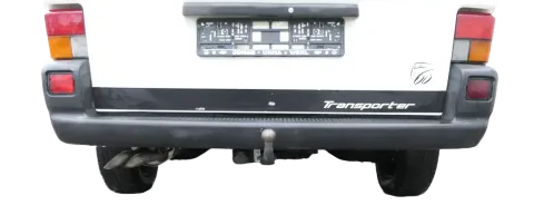 VW T4 Caravelle Multivan Stoßstange Heckstoßstange hinten 701807417 schwarz 1640