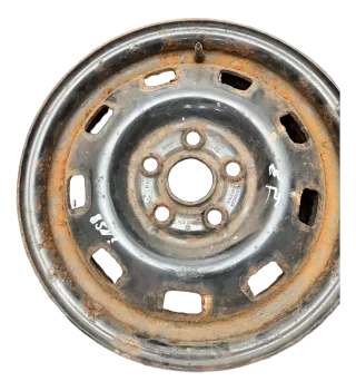 1x VW T4 Felge Felgen 6jx15H2 ET44 15 Zoll 701601027A Stahlfelge - Bild 2